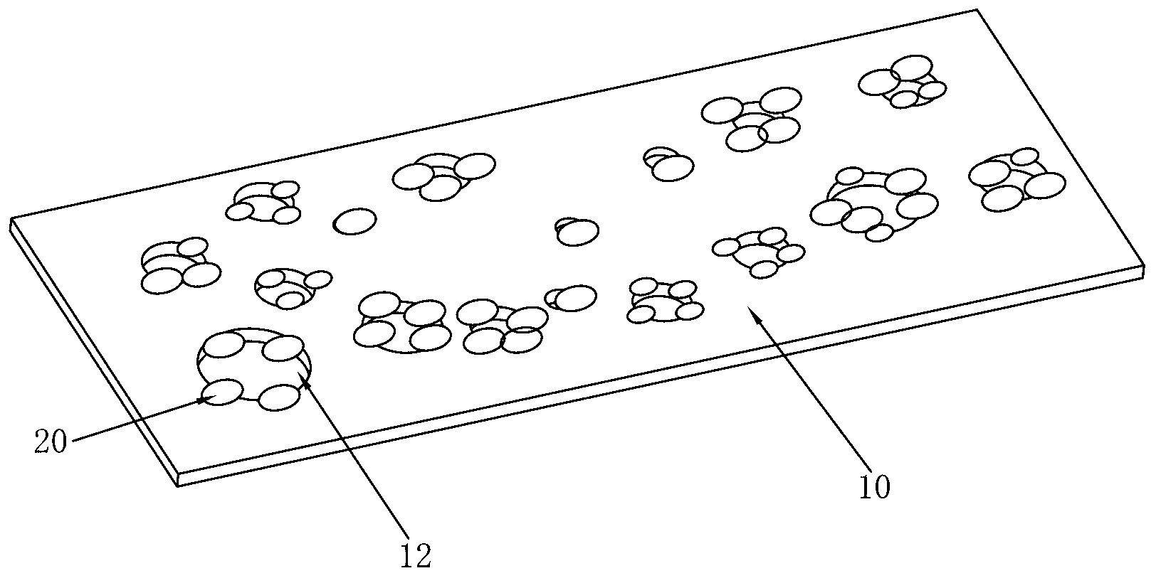 High molecular material layer with water absorbability and hygienic product with water absorbability