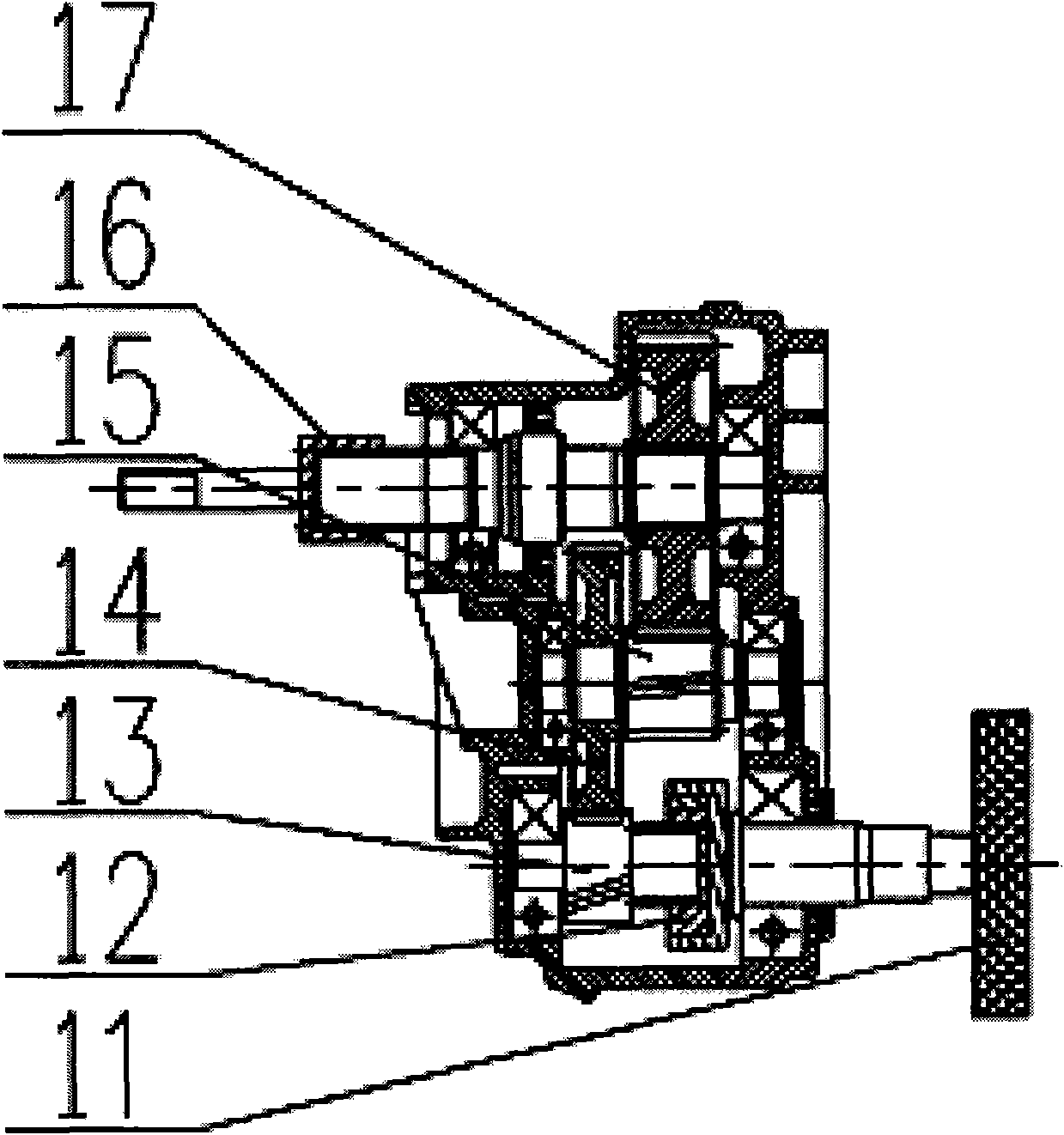 Universal detection device of engine valve lift