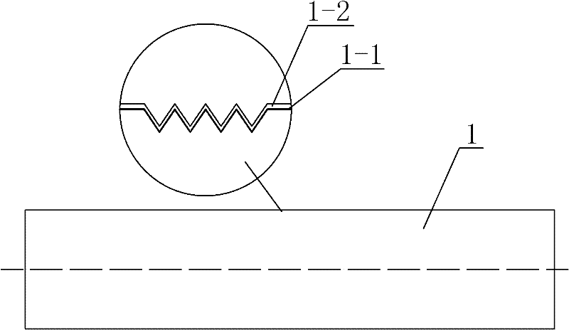 Solar silicon wafer wire cutting guide roller and manufacturing method and special film coating machine and electroplating machine