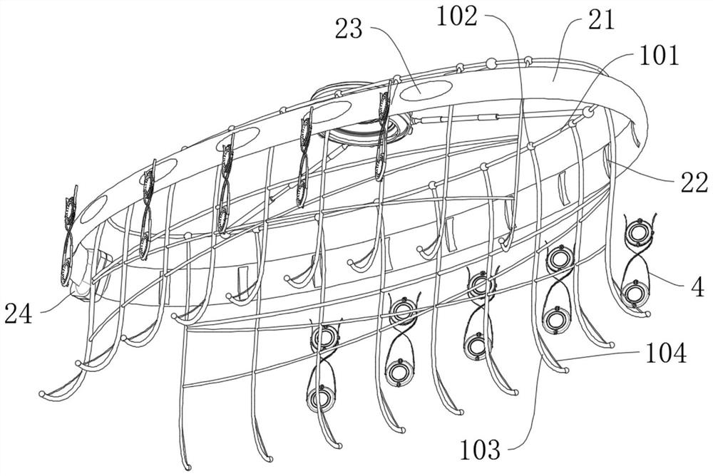 Artificial mitral valve suture-free automatic implanter for cardiology department