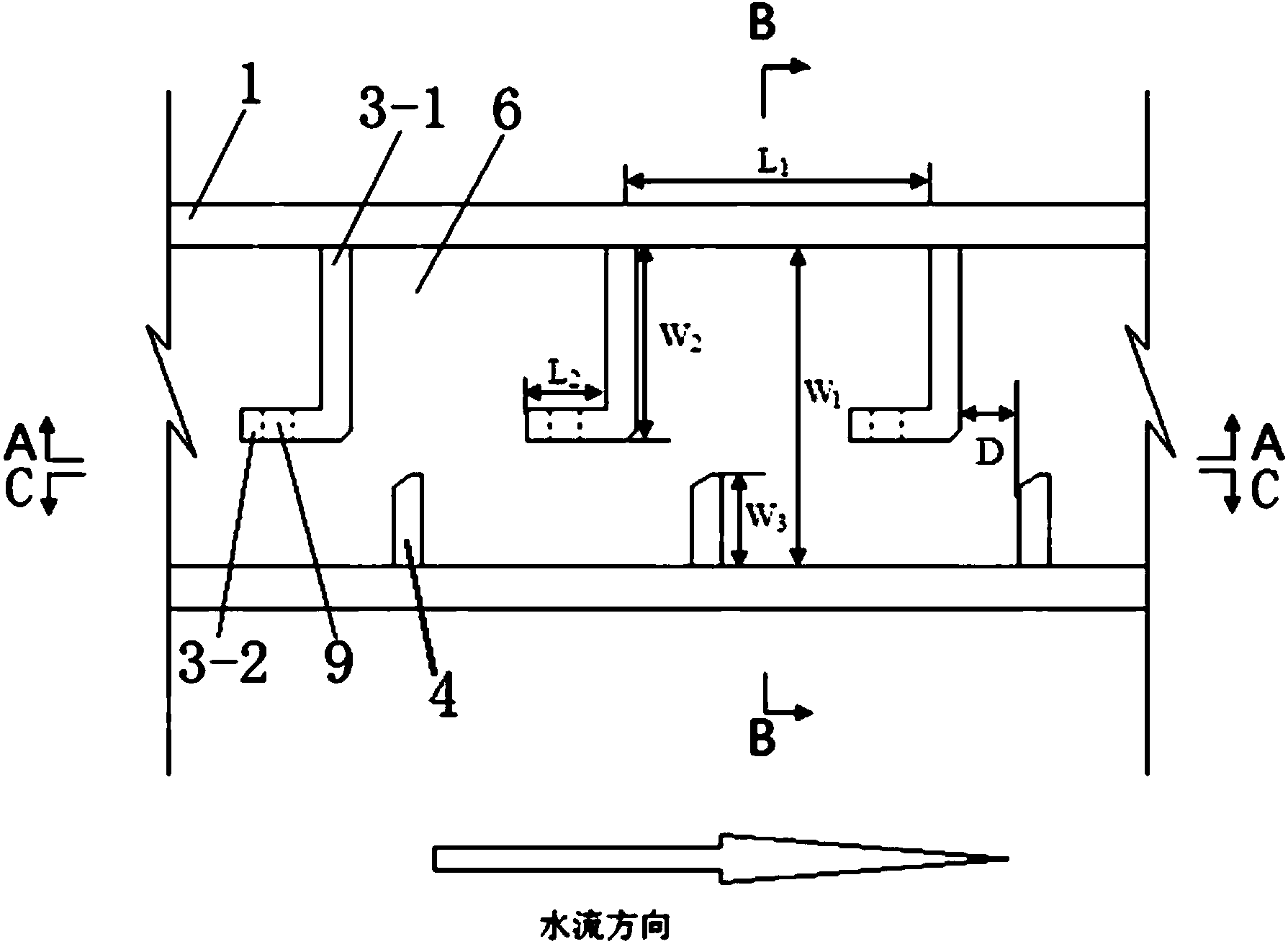 Winding type fishway