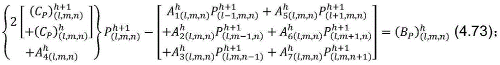 Method for calculating flow process of single-component gas in anisotropic coal seam