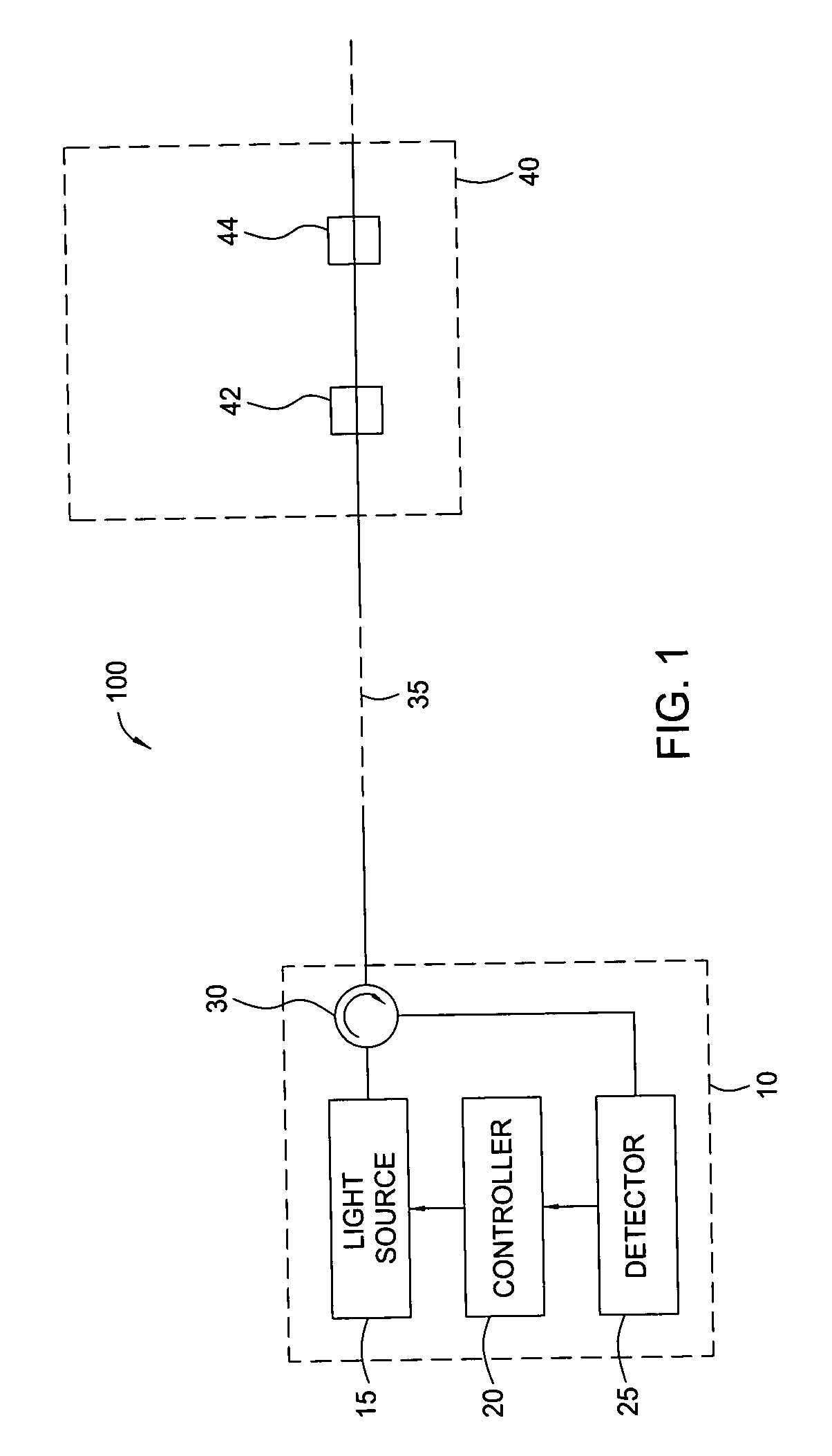 Downhole optical sensor system with reference