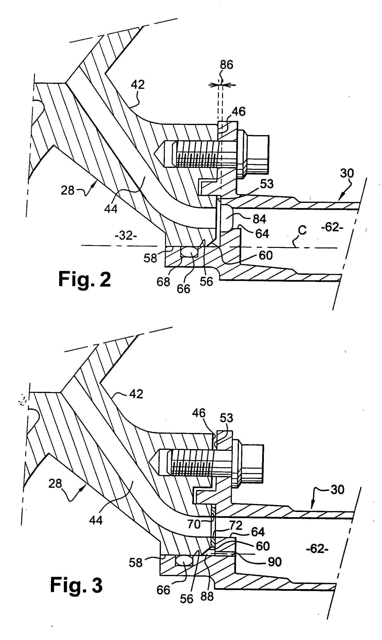 Device for lubricating a component in a turbomachine