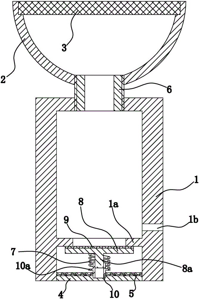 Rainwater collection device for landscape architectures