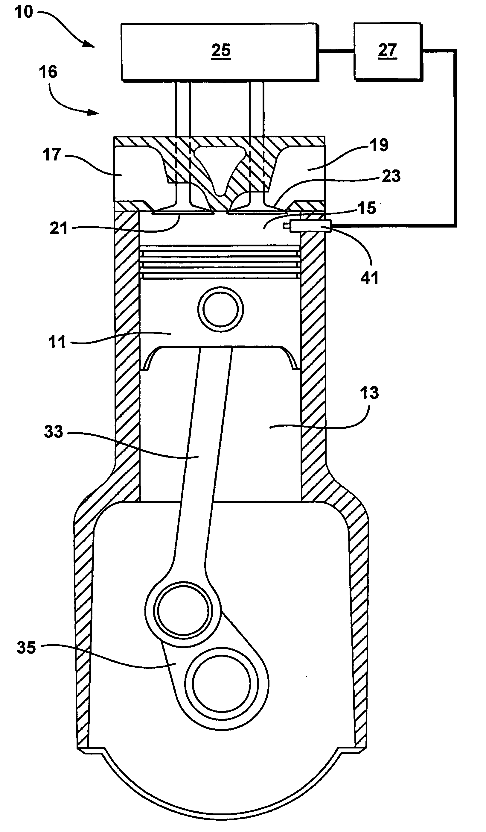 Valve and fueling strategy for operating a controlled auto-ignition four-stroke internal combustion engine