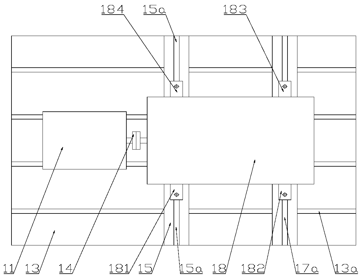 Marine diesel engine test device