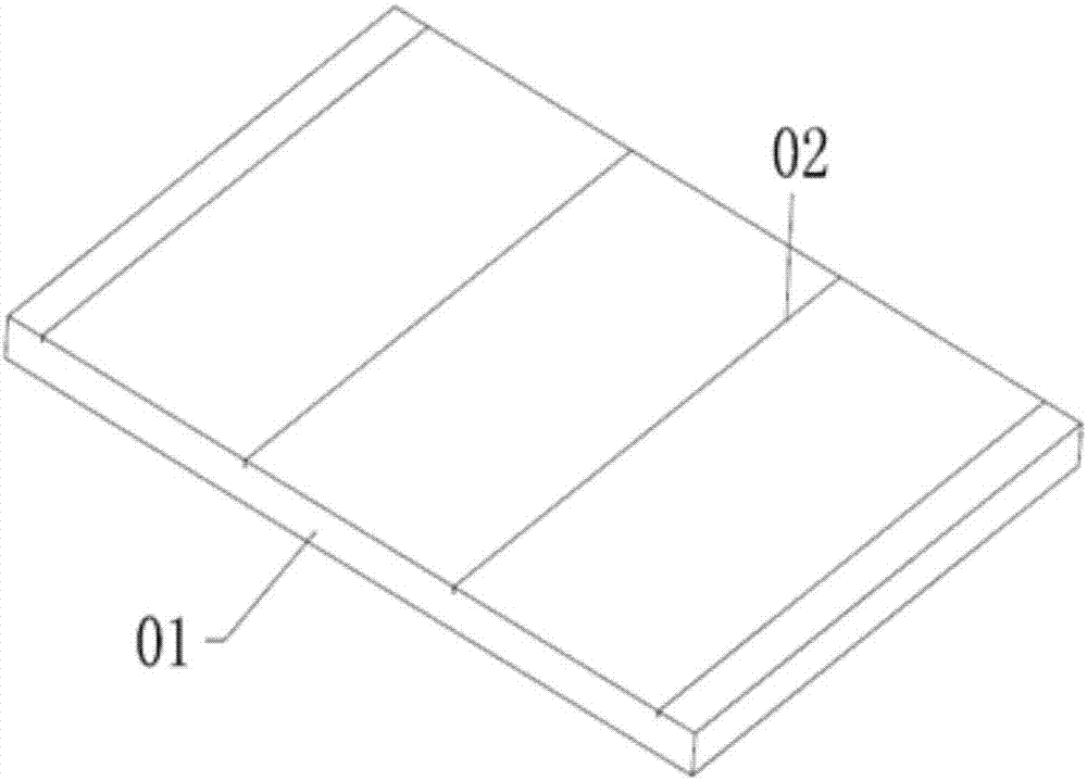 High-density subminiature thick-film chip resistor and manufacturing method therefor