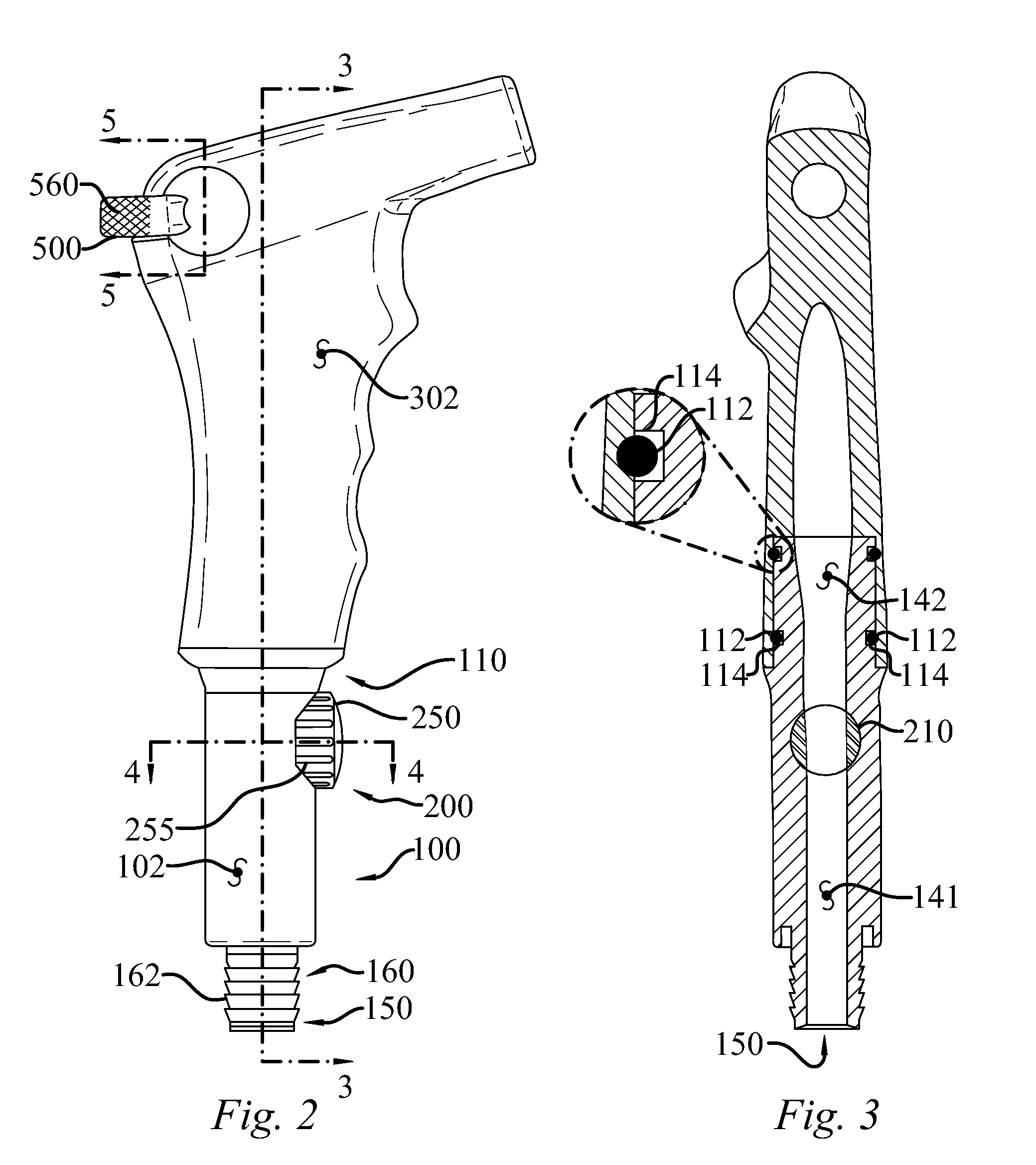 Sterilizable vacuum handpiece