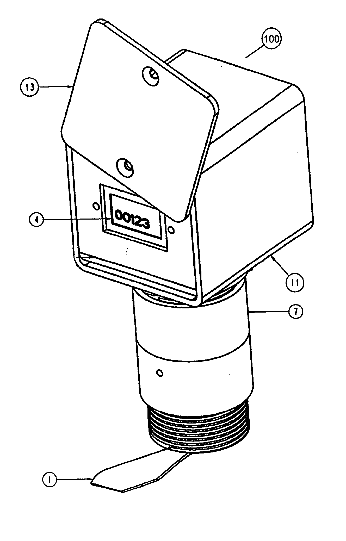 Flow-monitoring method and device