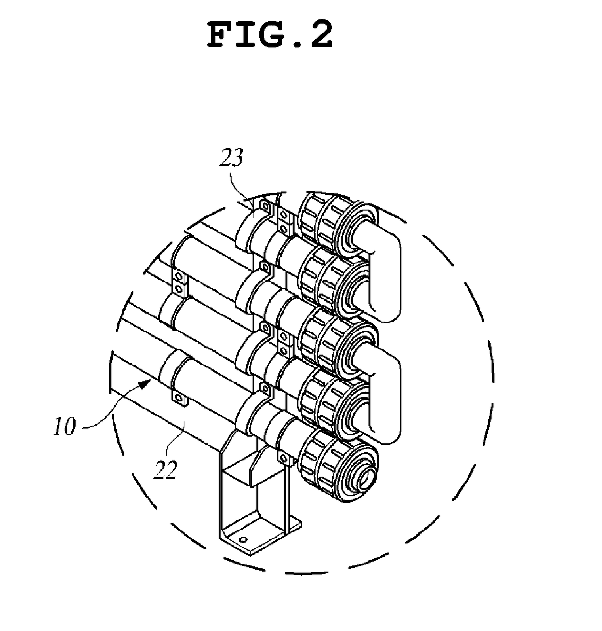 Electrolysis module