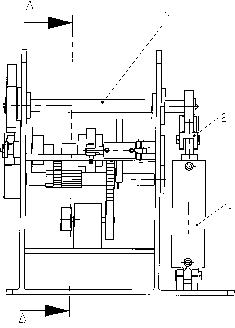 S-shape harrow cutter bent arc forming machine