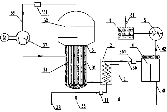 Waste emulsified oil low-temperature separation system