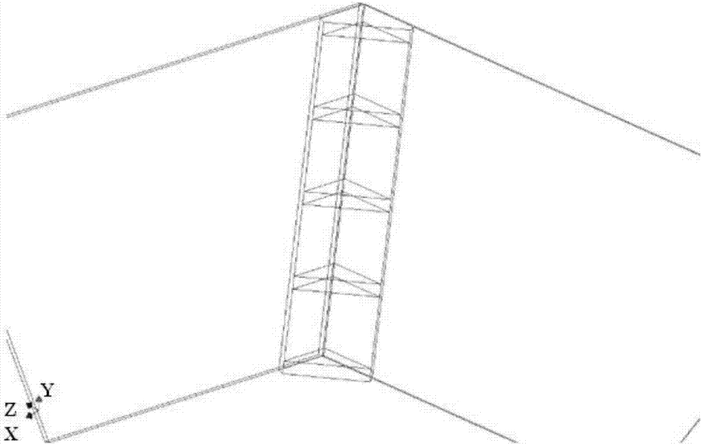 Polyhedral ice-resistant unit suitable for single-column three-pile type offshore wind power foundation