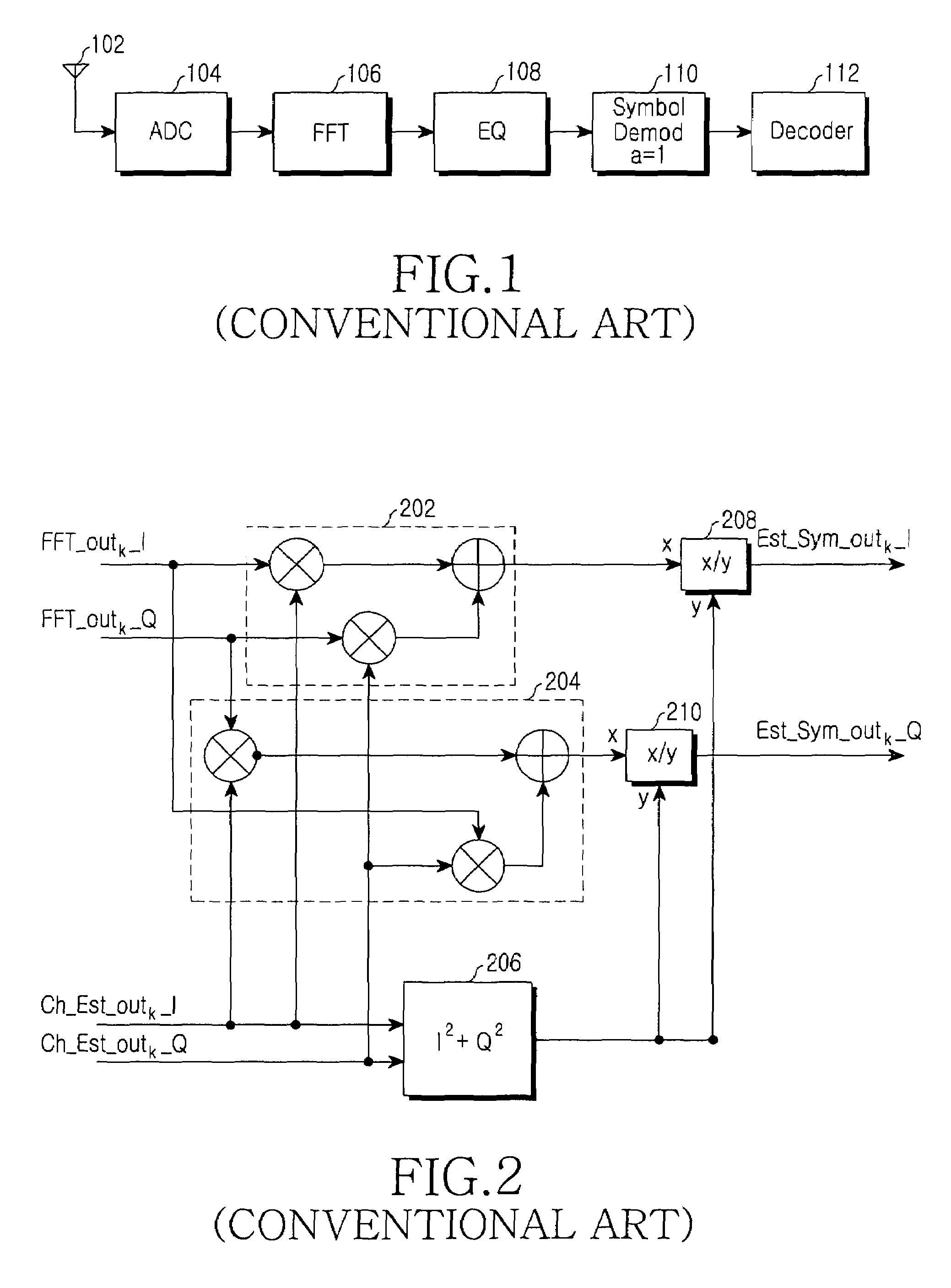 Method and apparatus for performing channel compensation and symbol demodulation for coherent demodulation in an OFDM system