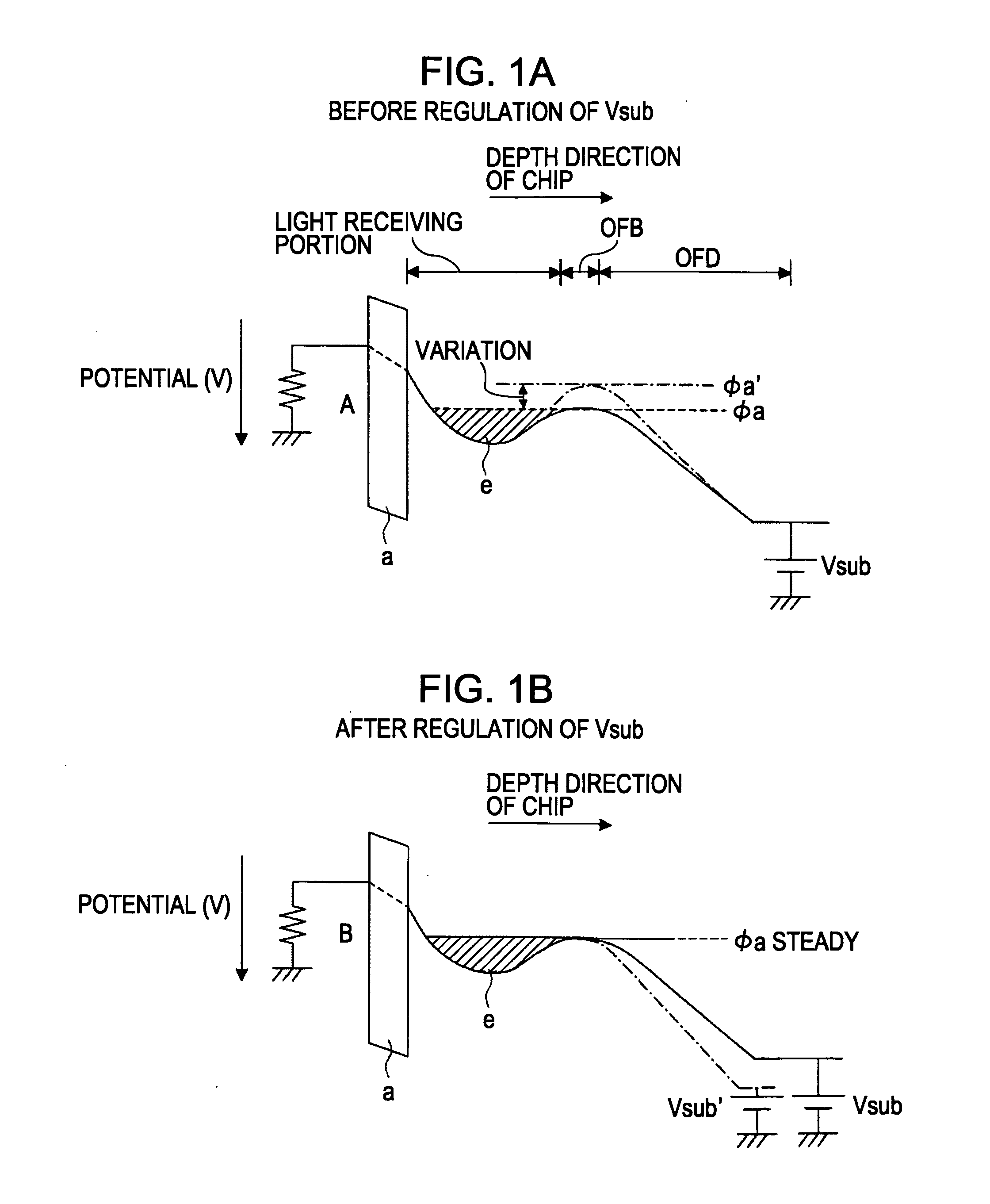 Solid-state image-capturing device, driving method thereof, camera electric charge transfer device, driving method and driving device for driving load, and electronic equipment