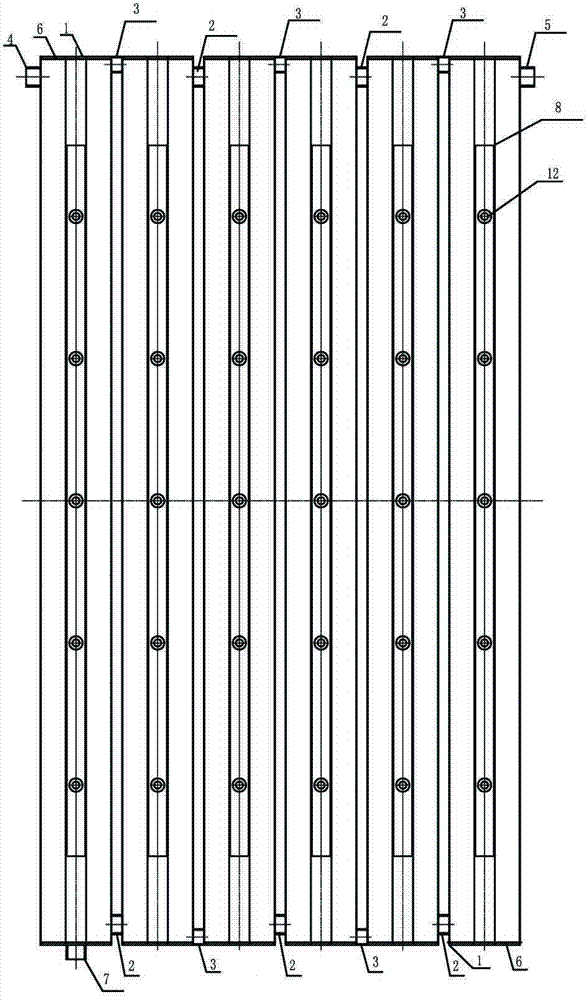 Water leakage preventing stainless steel radiator