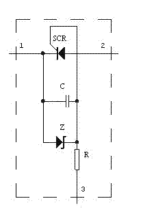 Direct-current-free magnetized bidirectional magnetic amplifier for direct-current large current detection