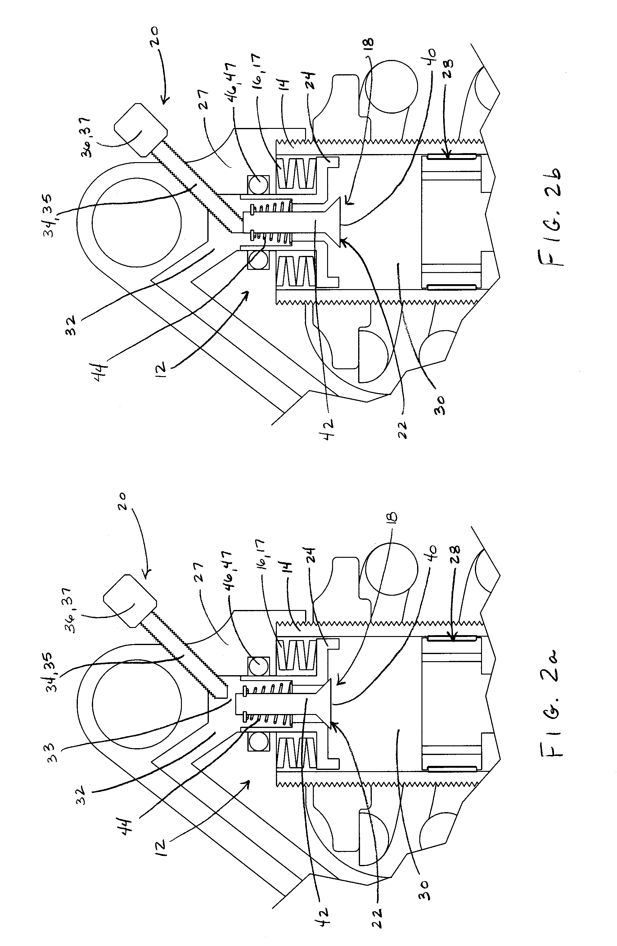 Lockout mechanism for a suspension system