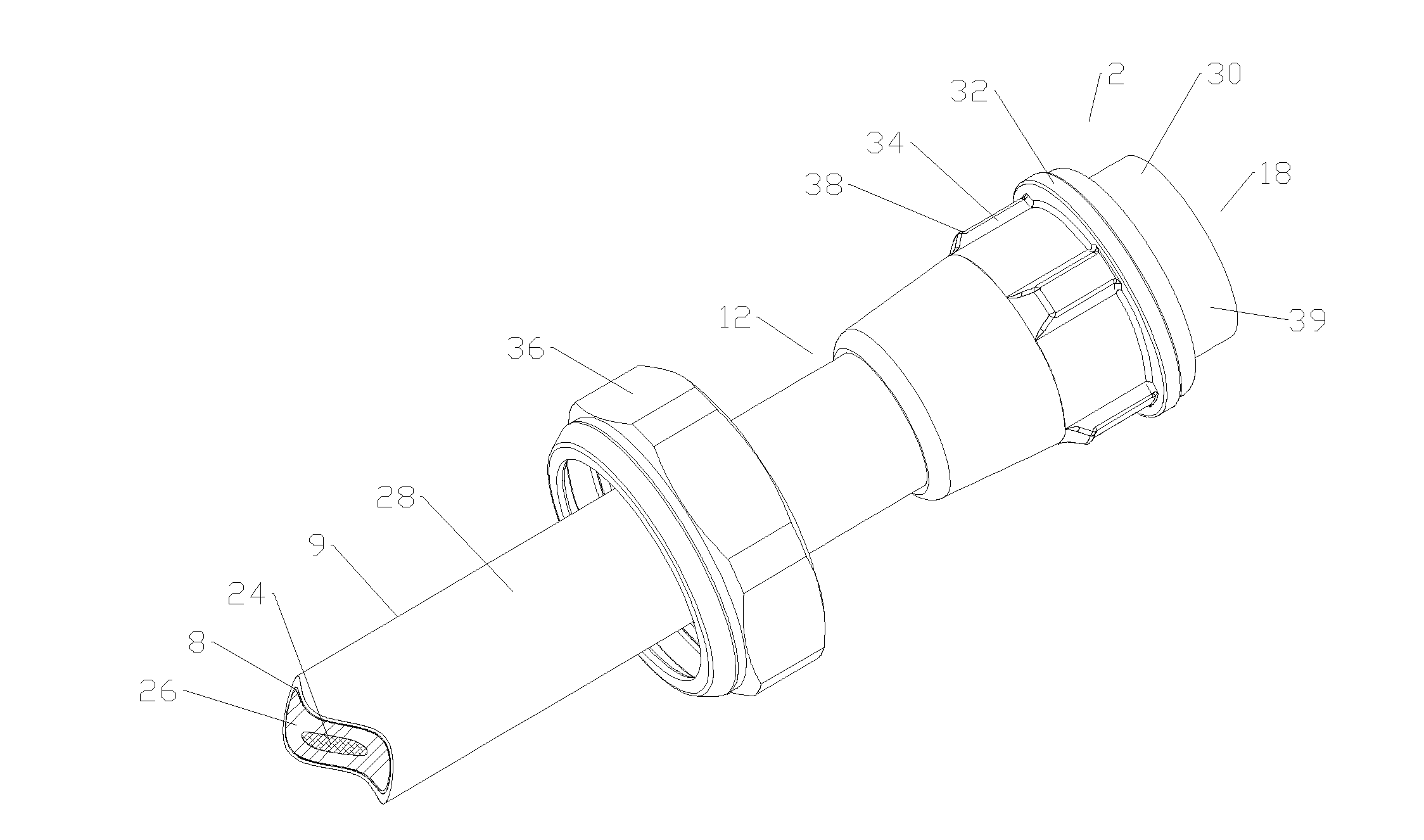 Friction weld coaxial connector and interconnection method