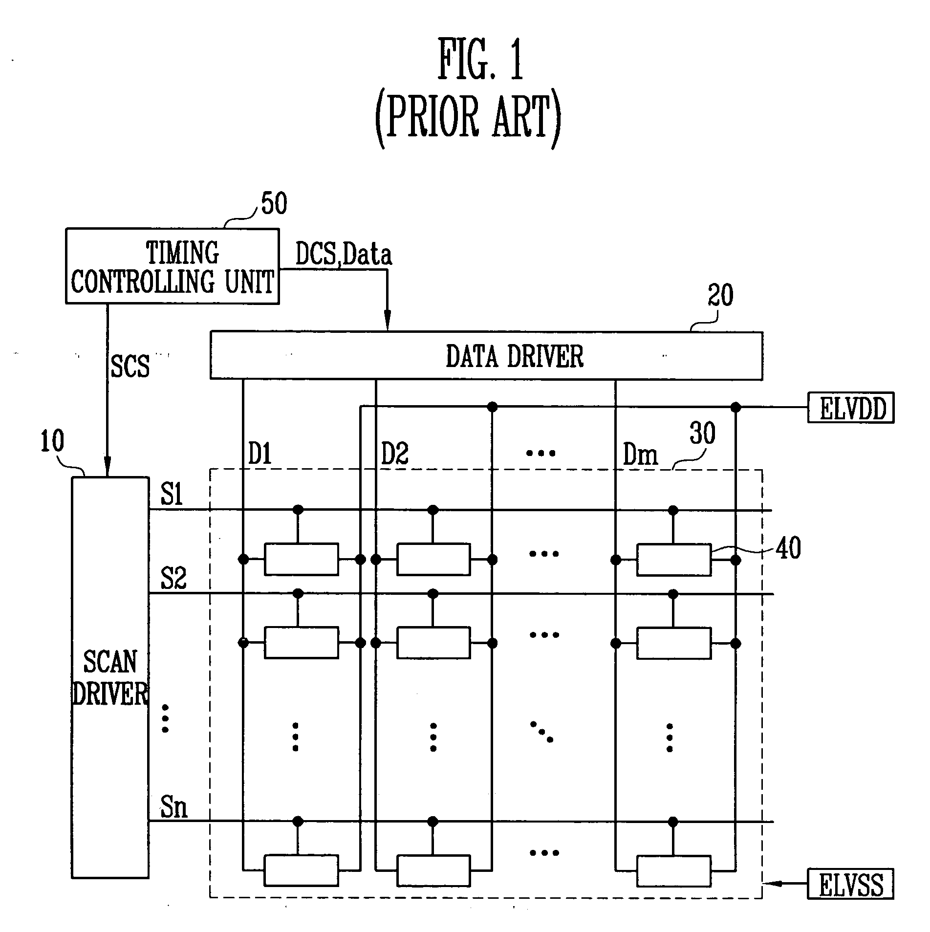 Data driving circuit and driving method of light emitting display using the same