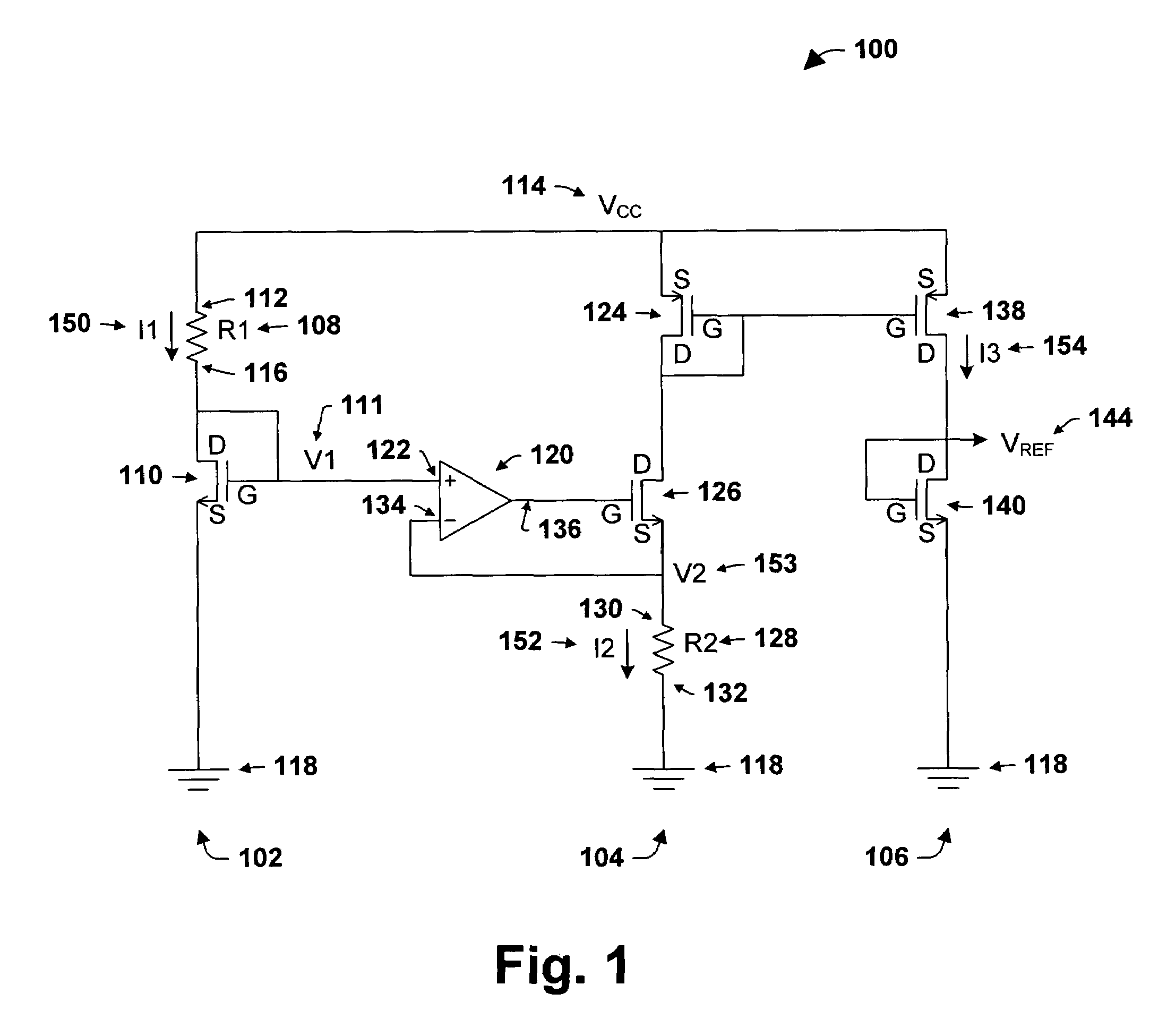 Fast wide output range CMOS voltage reference