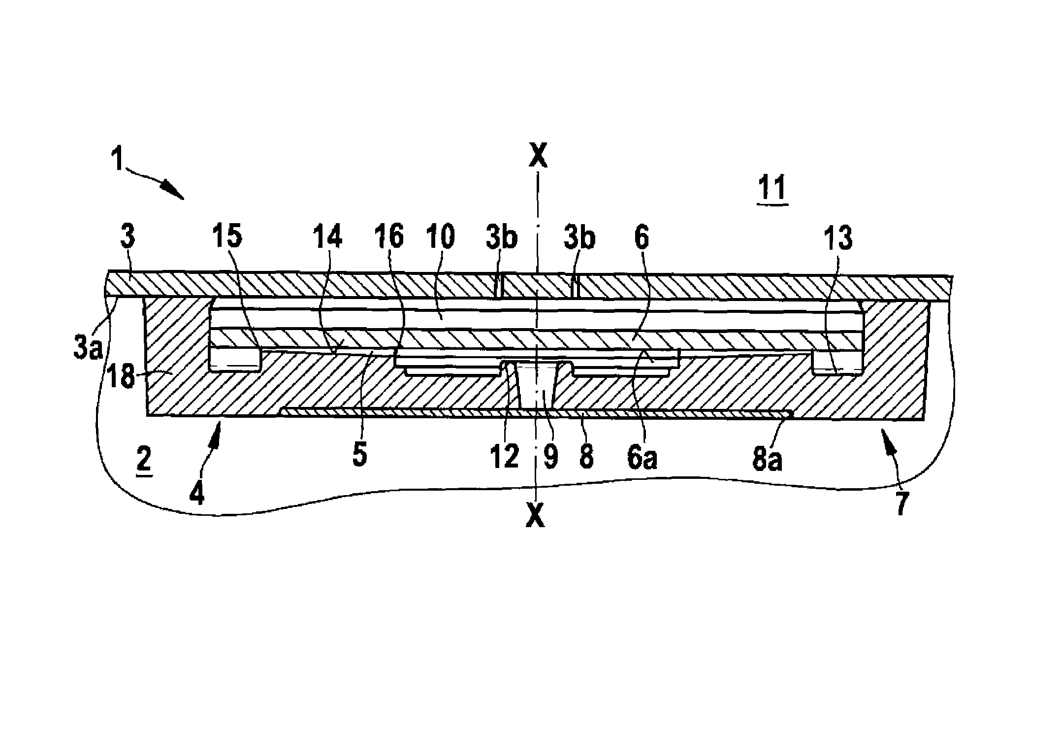 Pressure relief valve for a packaging container