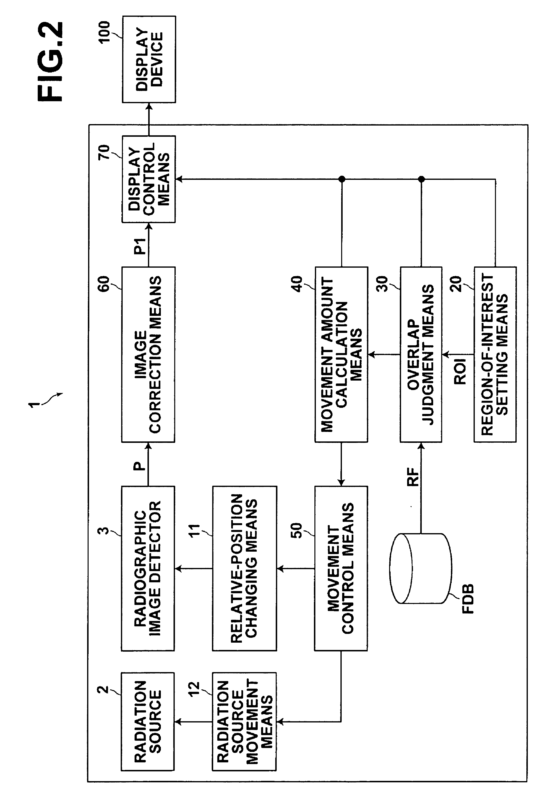 Radiographic image detection apparatus and method for controlling the apparatus