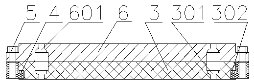 Prestressed concrete pipe pile butt joint construction member and prestressed concrete pipe pile