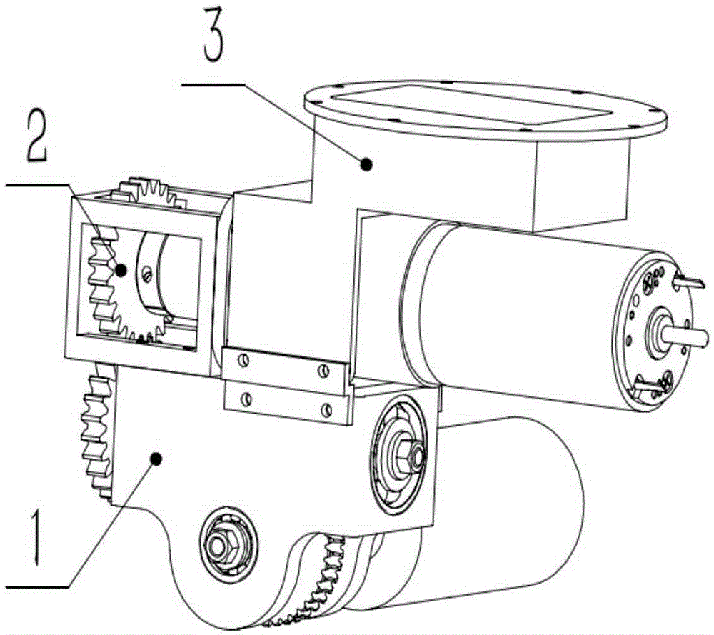 End effector used for demounting nut of high-tension transmission line and robot