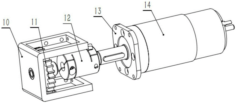 End effector used for demounting nut of high-tension transmission line and robot