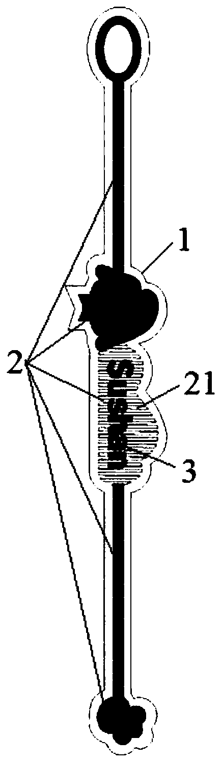 Embroidery signboard and manufacturing process thereof