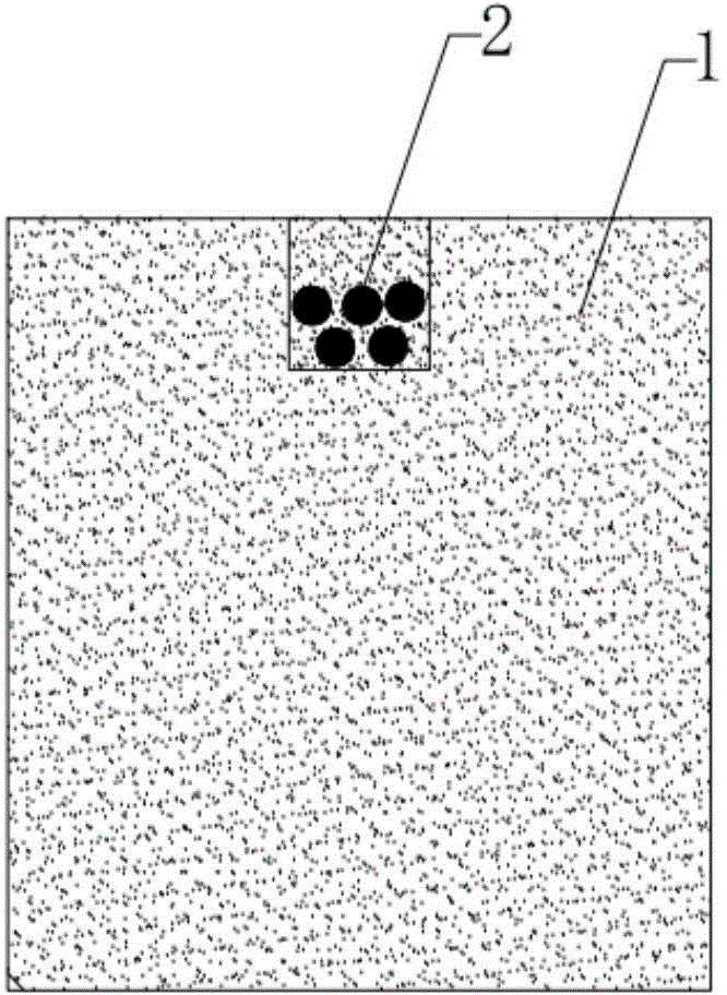 Limestone stony desertification area vegetation growth base and manufacturing method thereof and vegetation planting method