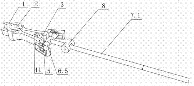 Clutch rotating short-circuit grounding device