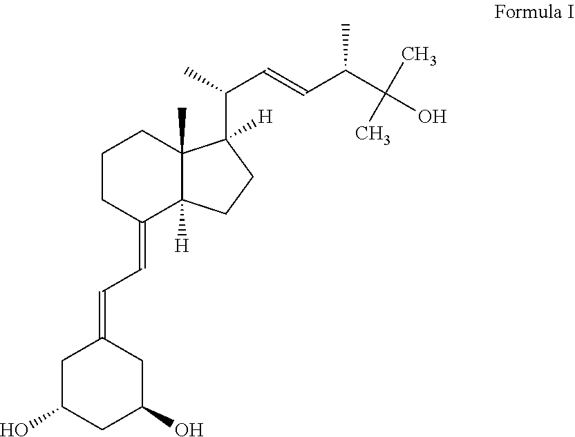 Oral pharmaceutical paricalcitol formulations