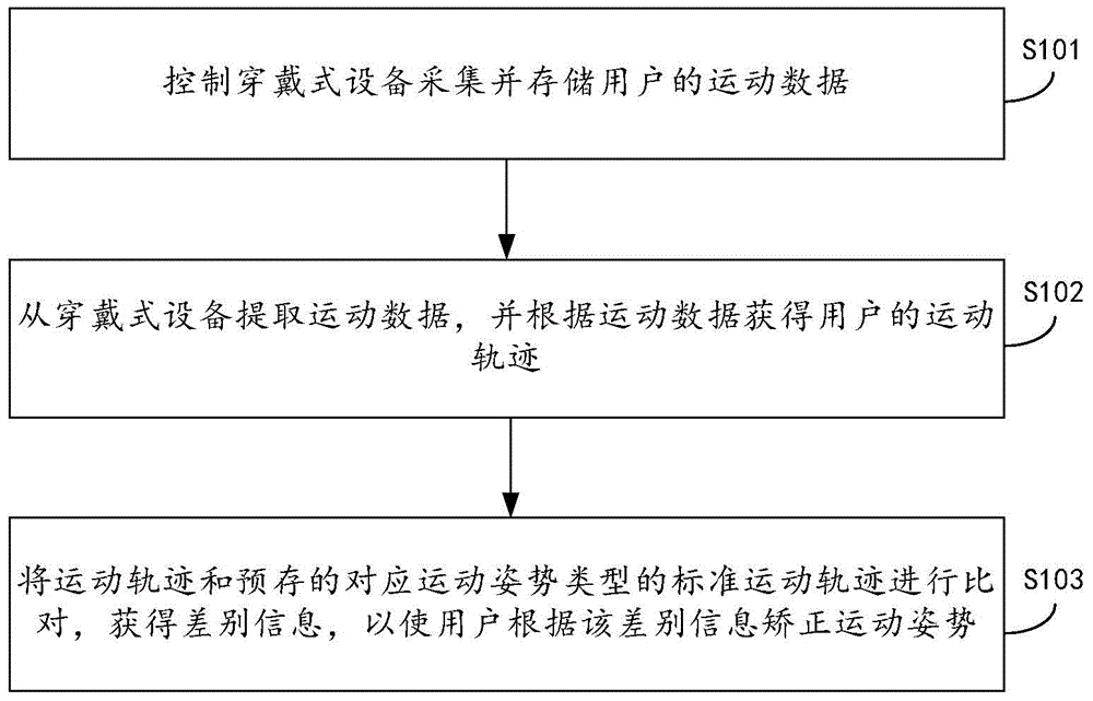 Motion posture rectification method and apparatus