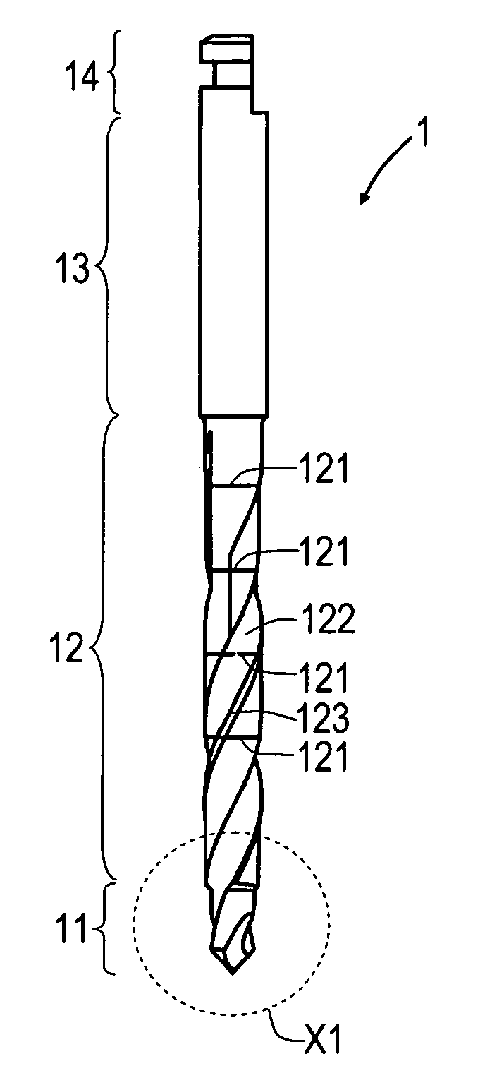 Pilot drill, step drill, and drill set for dental implant technology