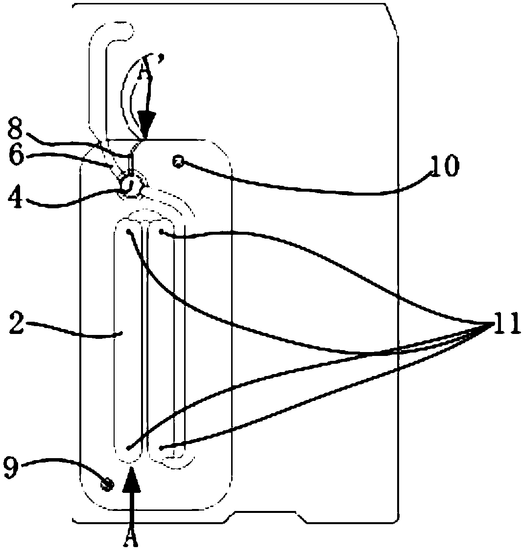 Detection device and application thereof