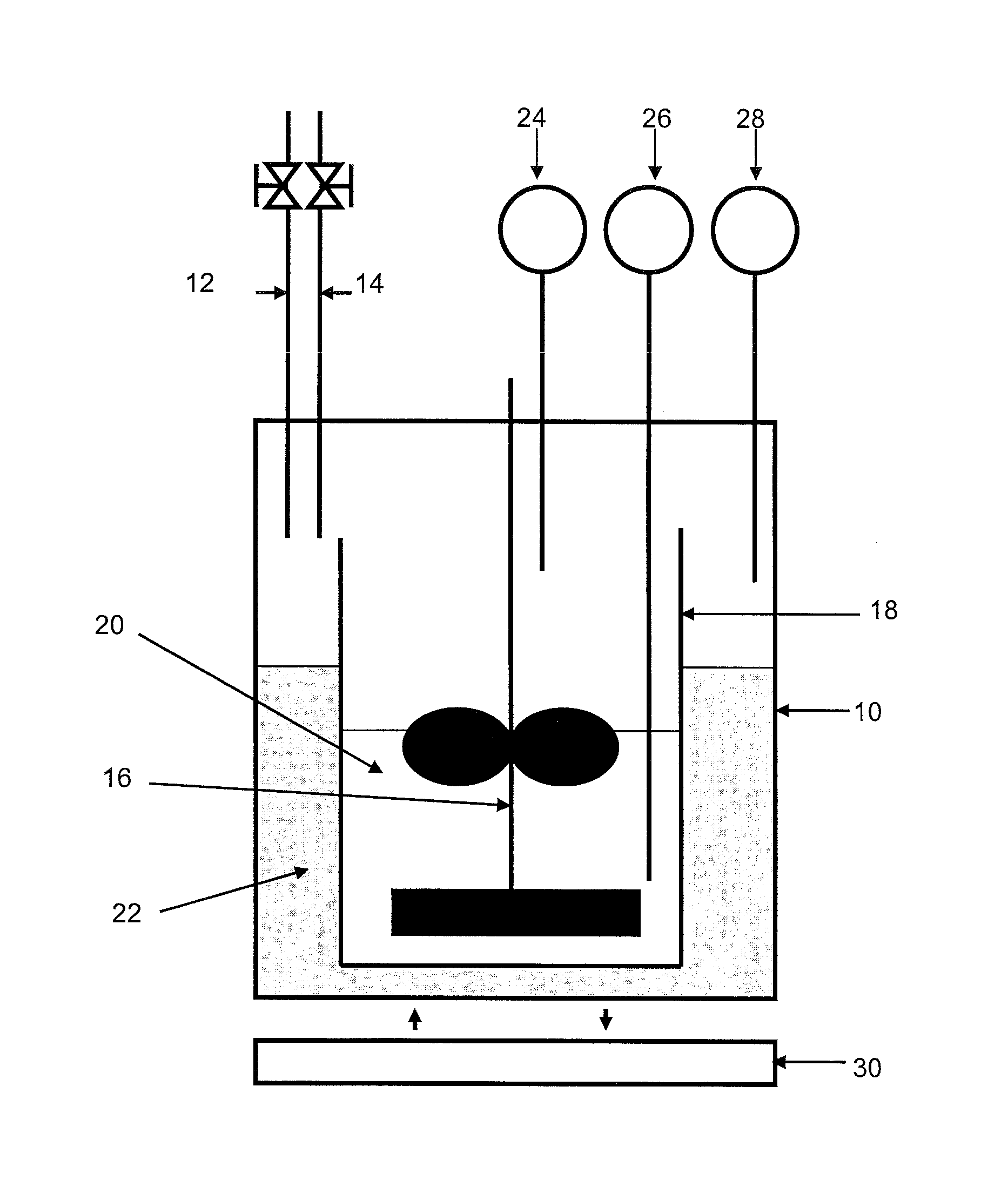 Method of enriching a gaseous effluent in acid gas