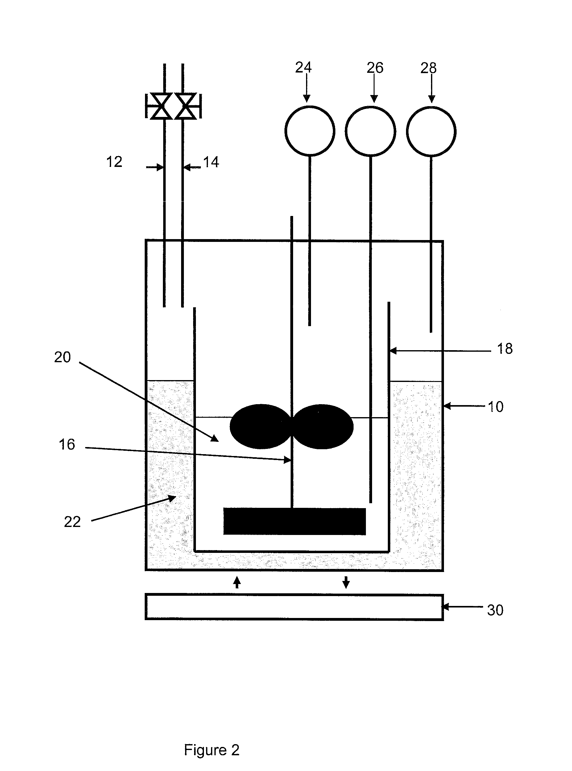 Method of enriching a gaseous effluent in acid gas