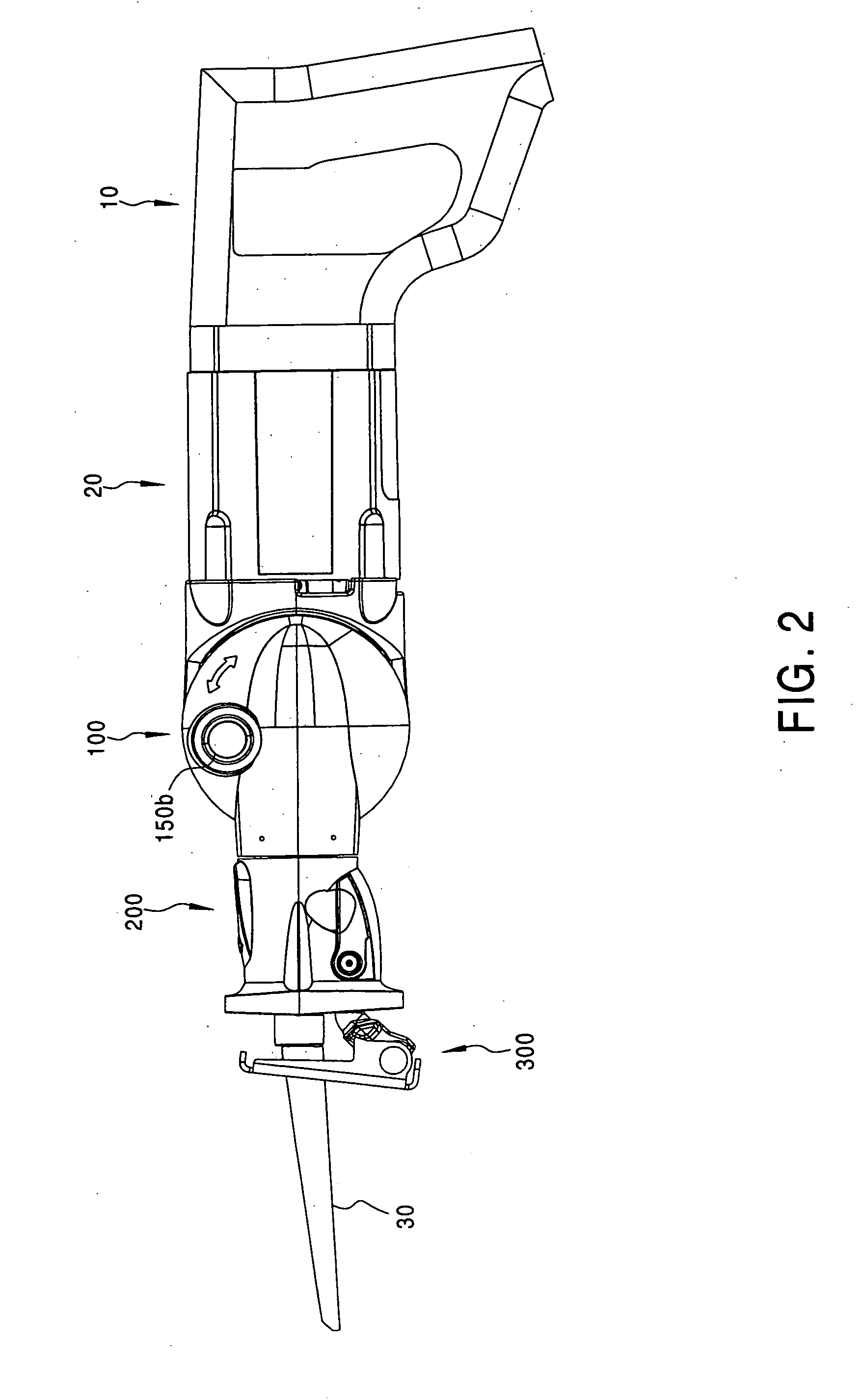 Bearing for a reciprocating shaft of a reciprocating saw