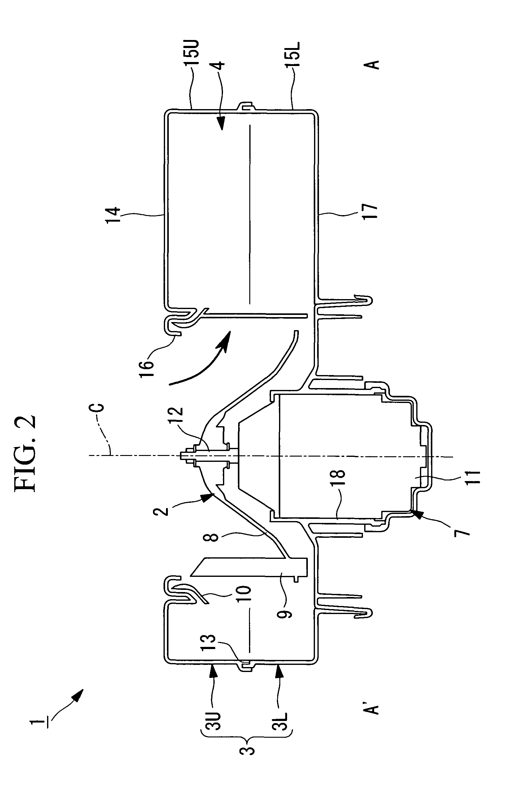 Centrifugal blower