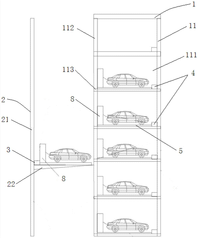 A rechargeable mechanical three-dimensional garage