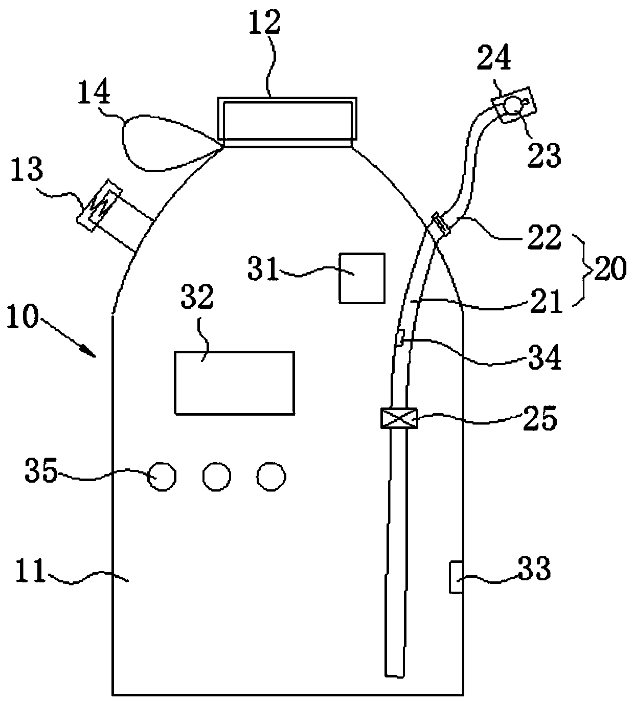 Portable breathing trainer