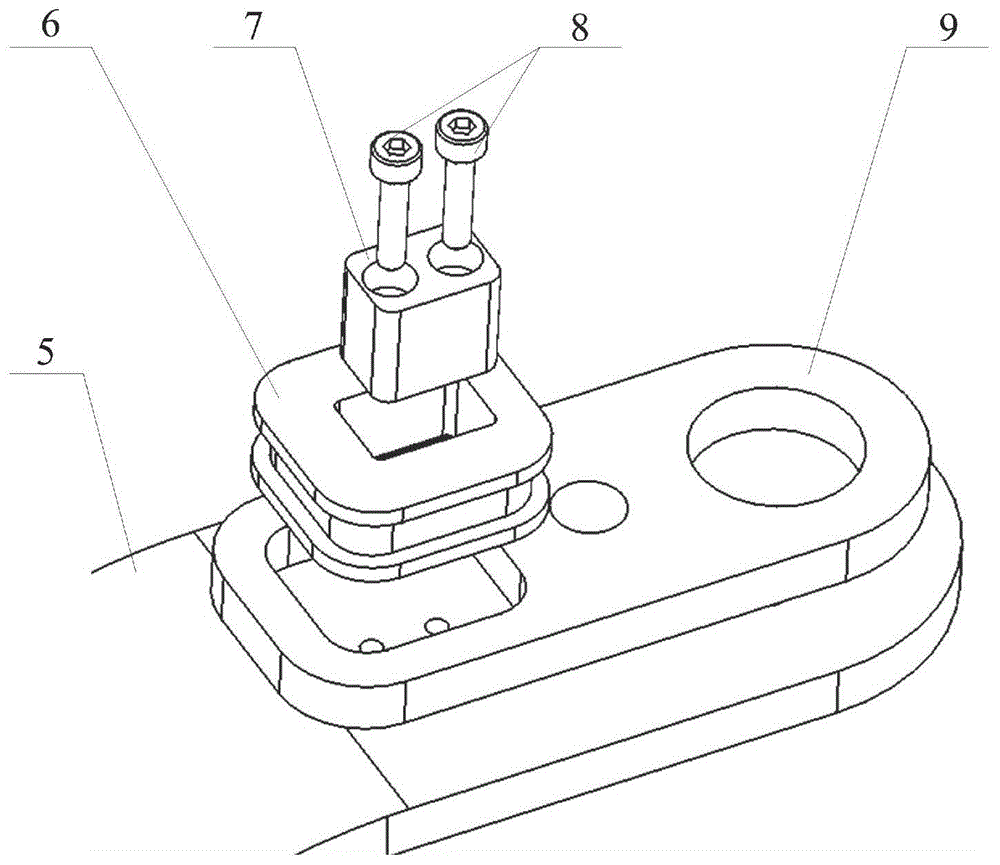 Front wheel steering mechanism suitable for unmanned aerial vehicle