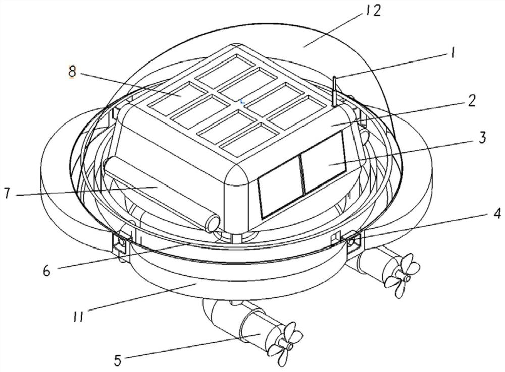 Intelligent homeward voyage escape unmanned ship