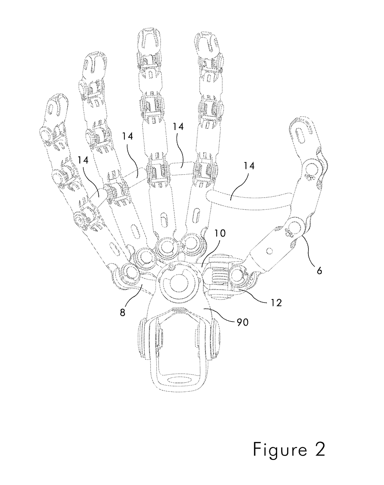 Mechanical grasping device