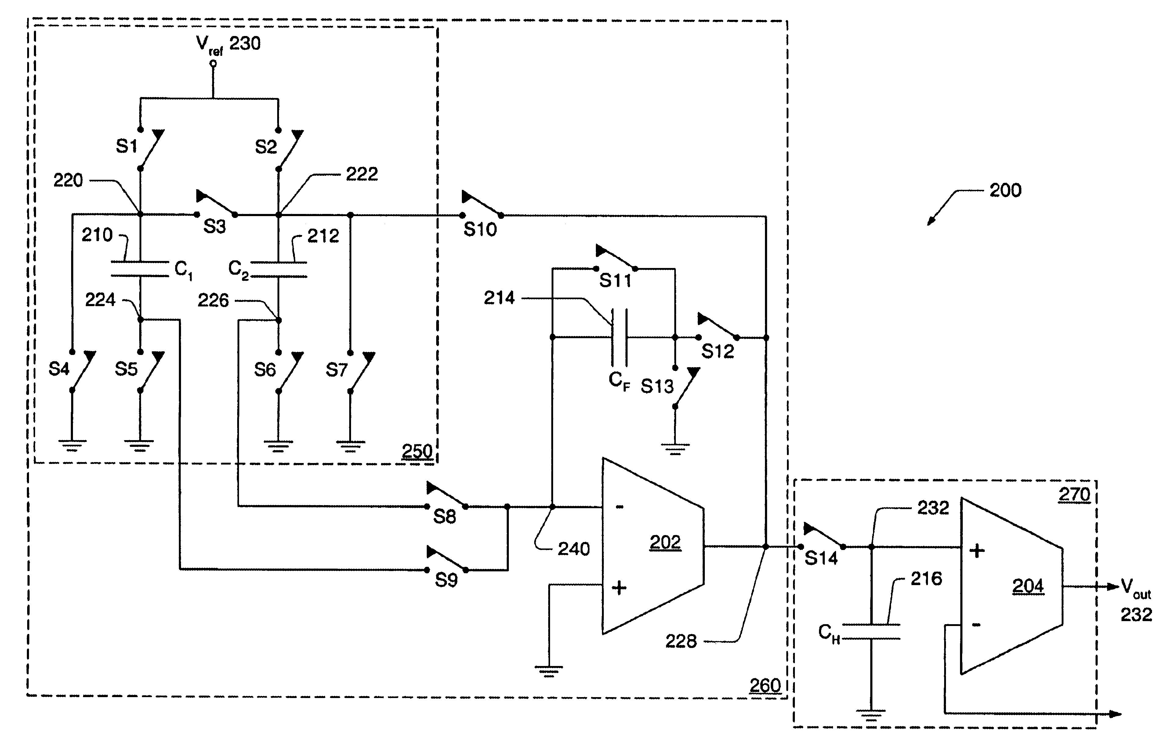 Highly accurate switched capacitor DAC