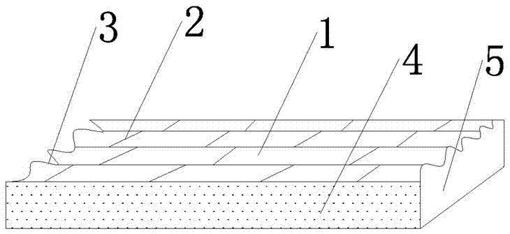 Wet-conducting and breathable woolen fabric