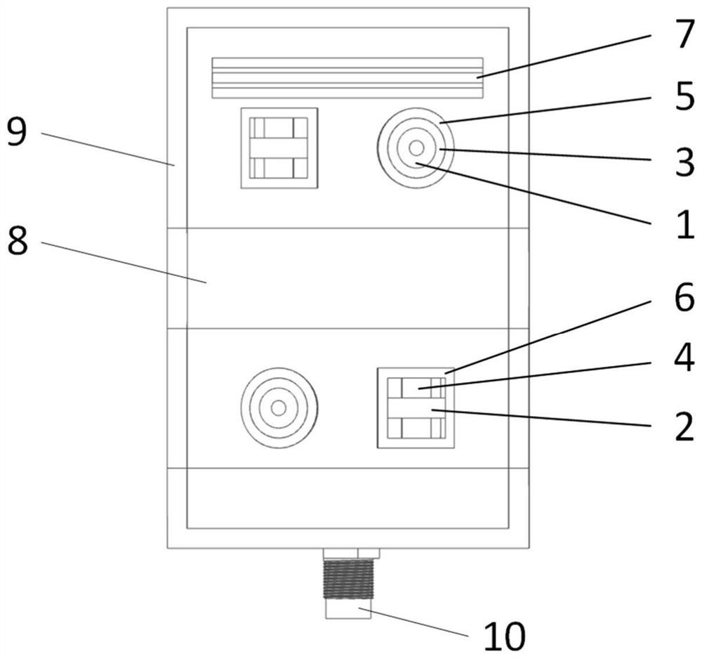 Far-field eddy current probe and method for dissimilar steel weld defect detection